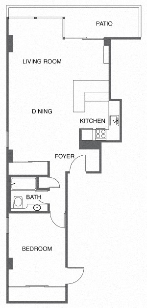 a floor plan of a house